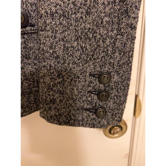 Cabi Wool Blazer/ Tweed Herringbone/ Gray blend - Picture 9 of 16